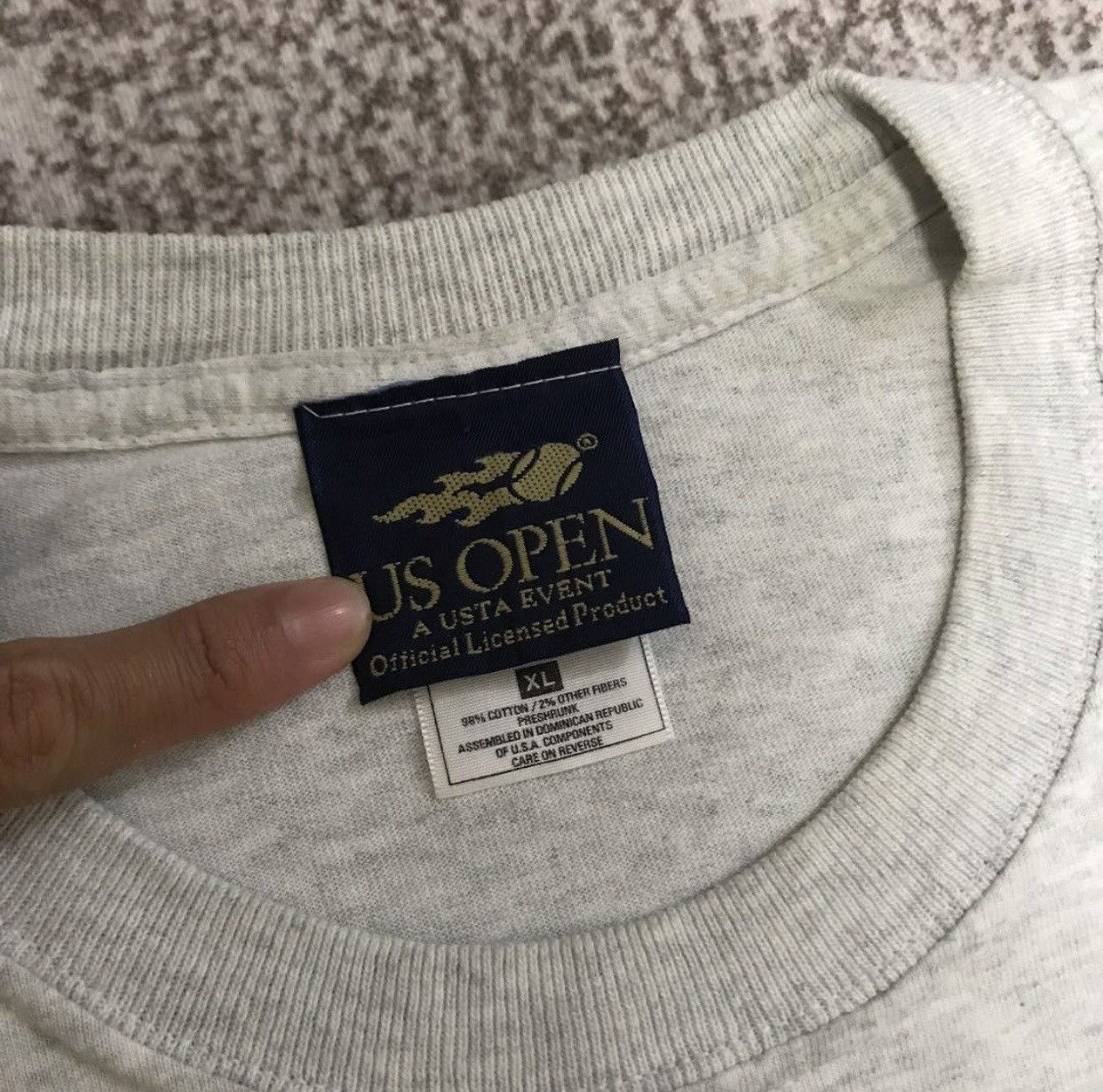 Vintage US OPEN NEW YORK CITY 2000s TEE Size US XL / EU 56 / 4 - 5 Thumbnail