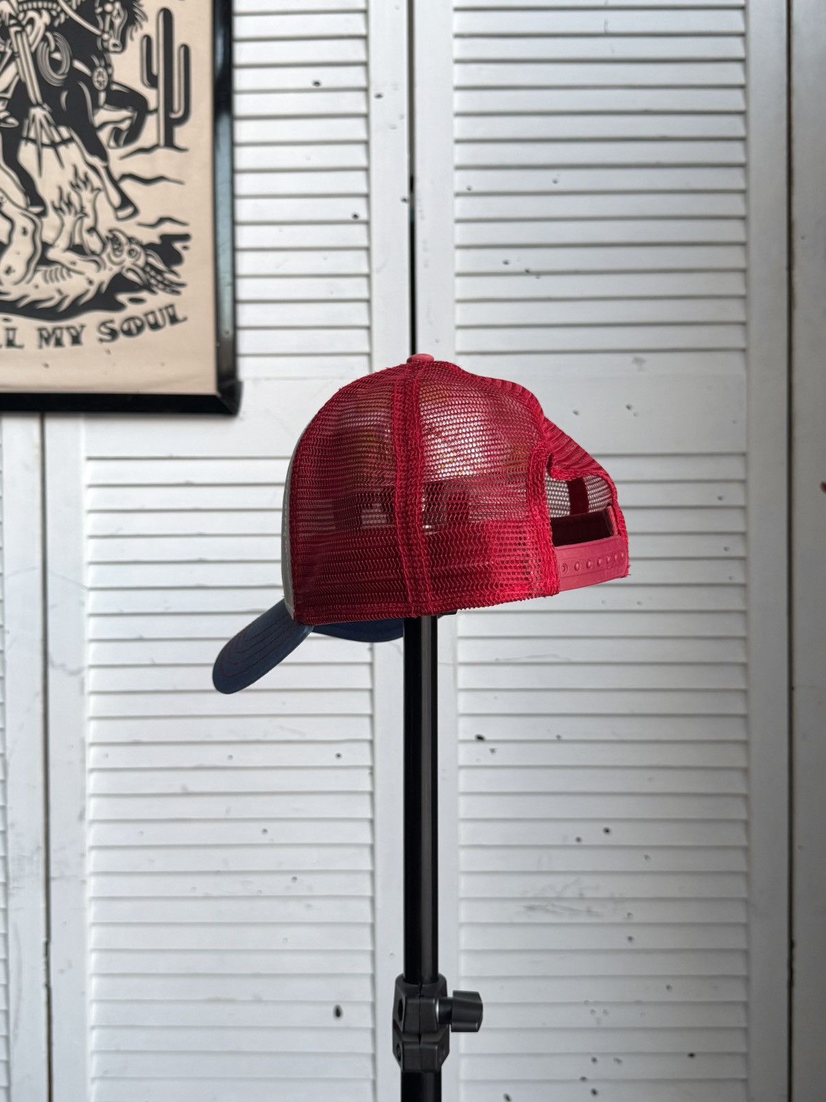 Stetson Stetson Since 1865 Vintage Trucker Cap Mesh Snapback Hat USA Size ONE SIZE - 6 Thumbnail