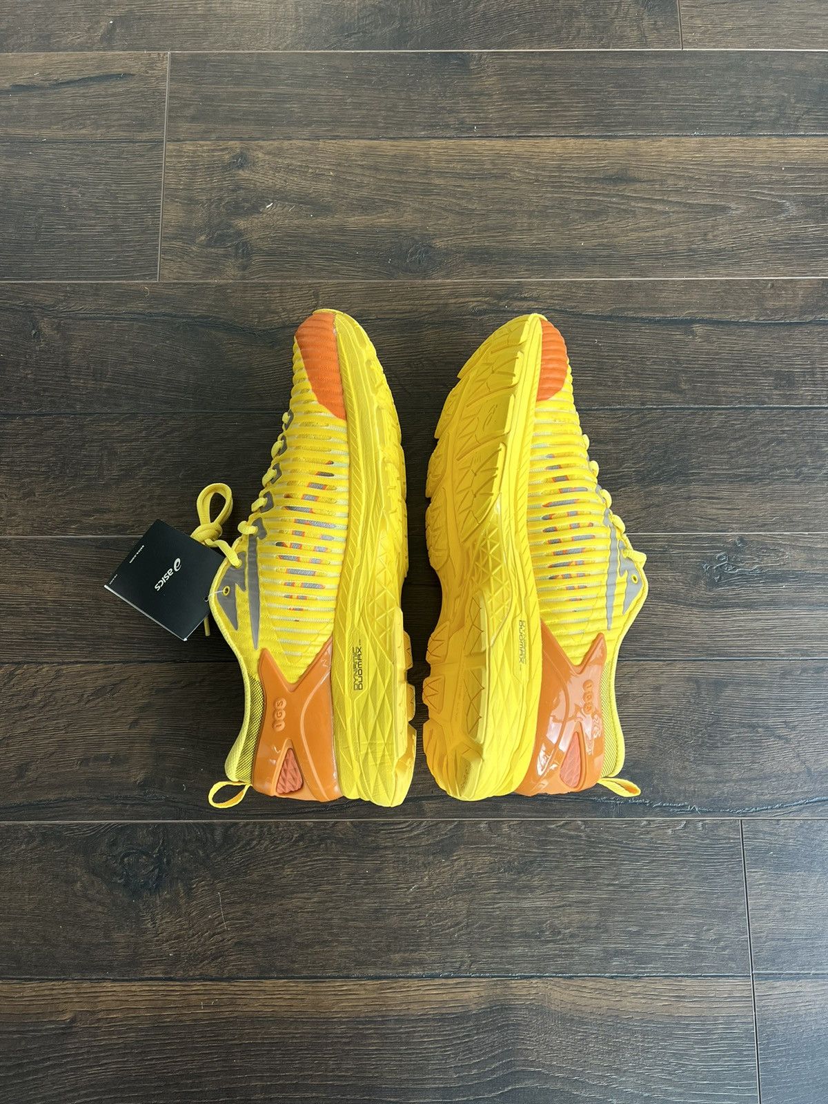 Kiko Kostadinov x Asics Gel Delva Tai-Chi Yellow