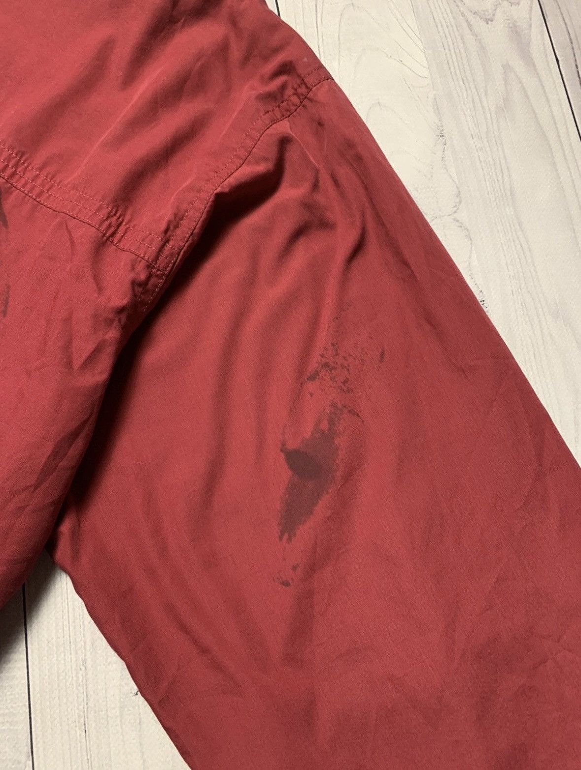 Nike × Vintage Vintage Nike track jacket size L logo red distressed Size US L / EU 52-54 / 3 - 10 Thumbnail