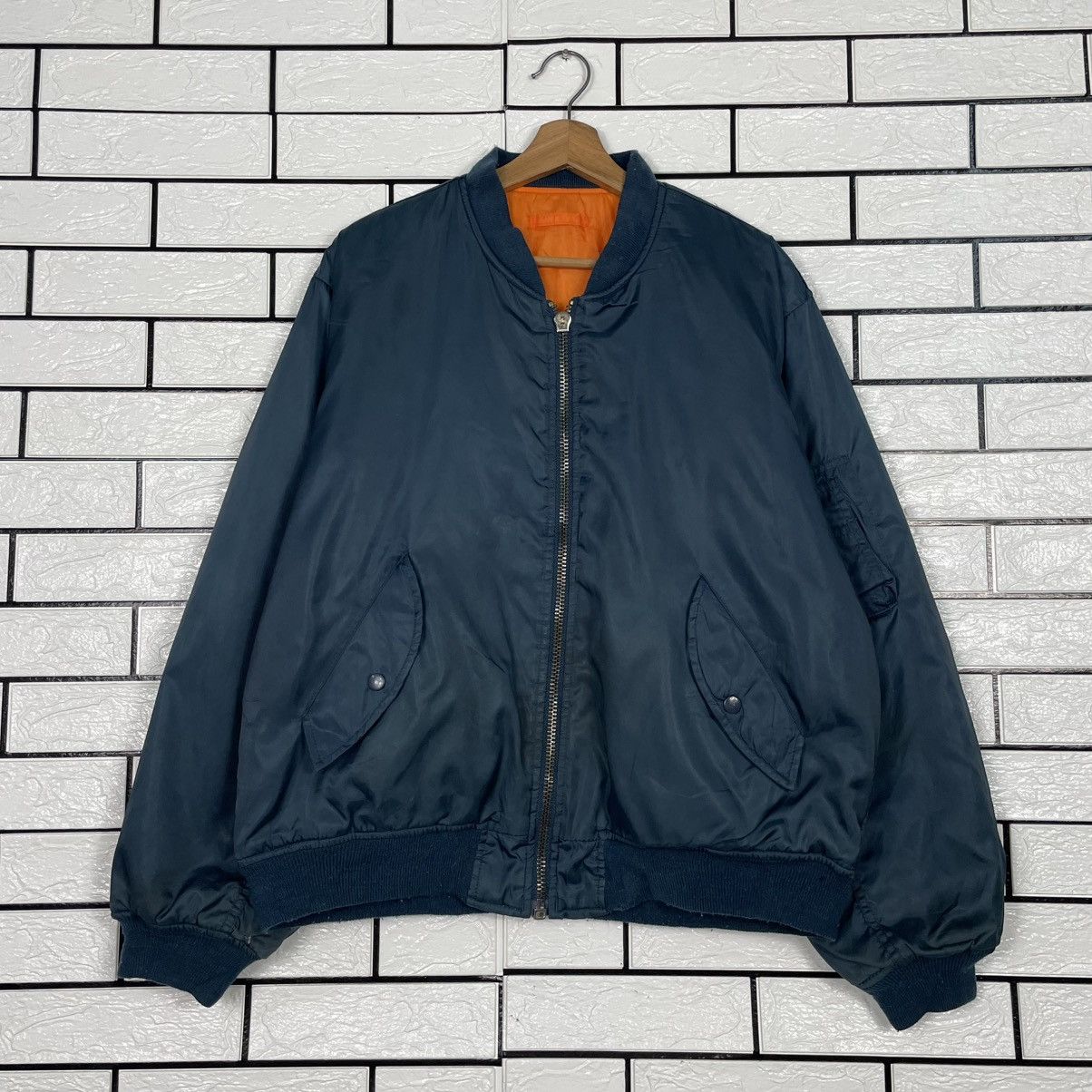Japanese Brand Japanese Brand Military Bomber Jacket Size US XL / EU 56 / 4 - 1 Thumbnail