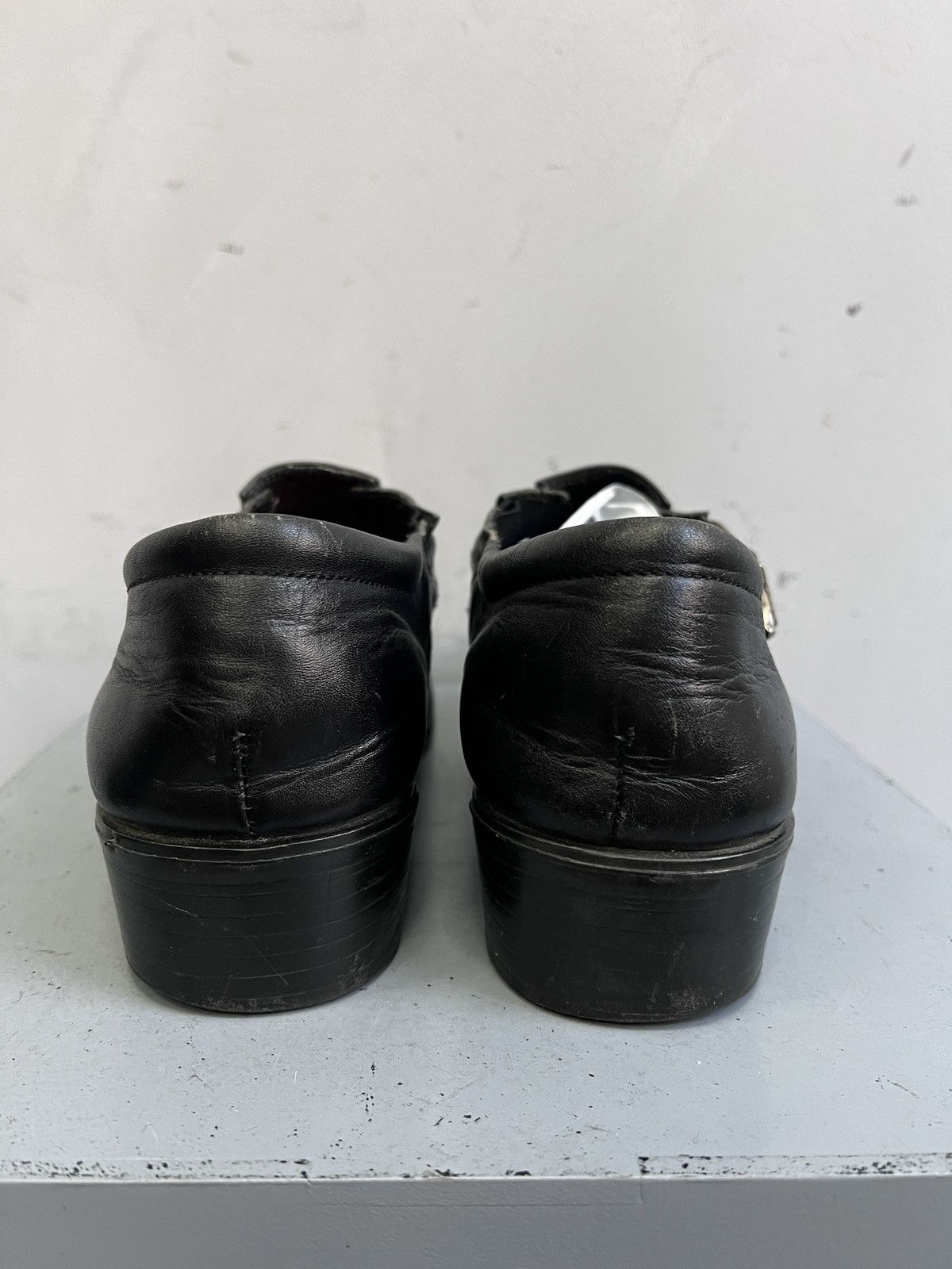 Guidi Guidi style black leather western classic avant garde moto Size US 8 / EU 41 - 8 Thumbnail