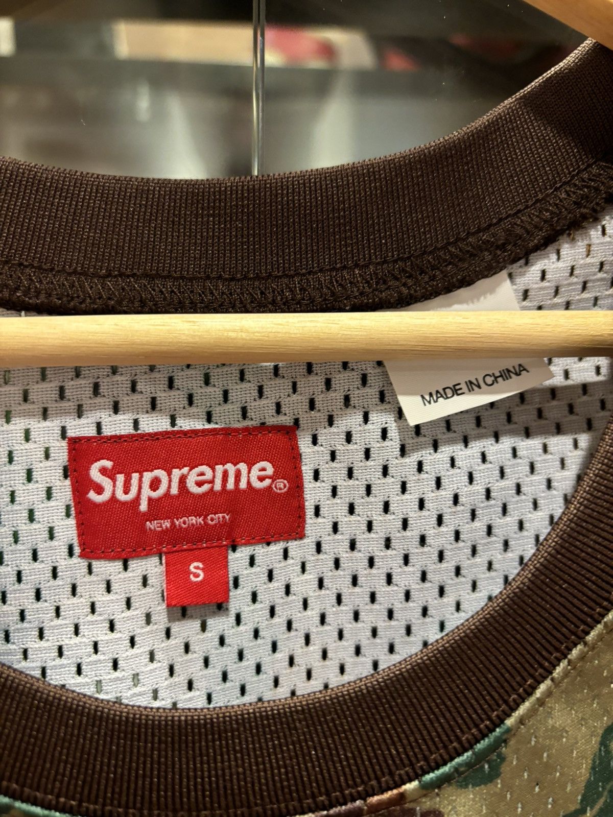 Hardies Hardware × Supreme Supreme Hardies Camo Jersey Size US S / EU 44-46 / 1 - 3 Thumbnail