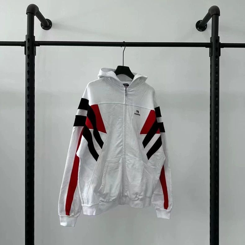 Balenciaga Balenciaga Sporty B Embroidered Logo Hoodie - dmc Size US S / EU 44-46 / 1 - 1 Thumbnail