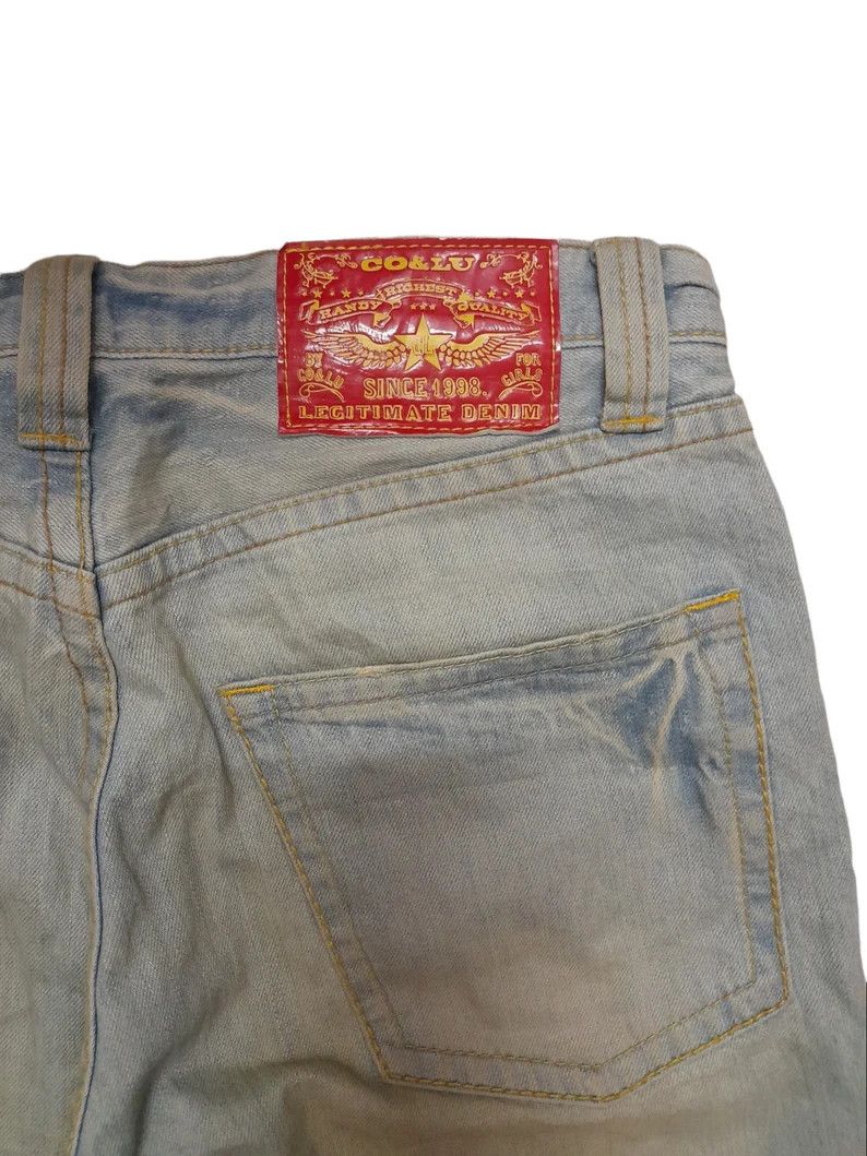 Japanese Brand Co & Lu Japan Distressed Denim (E109) w32 Size US 32 / EU 48 - 4 Thumbnail