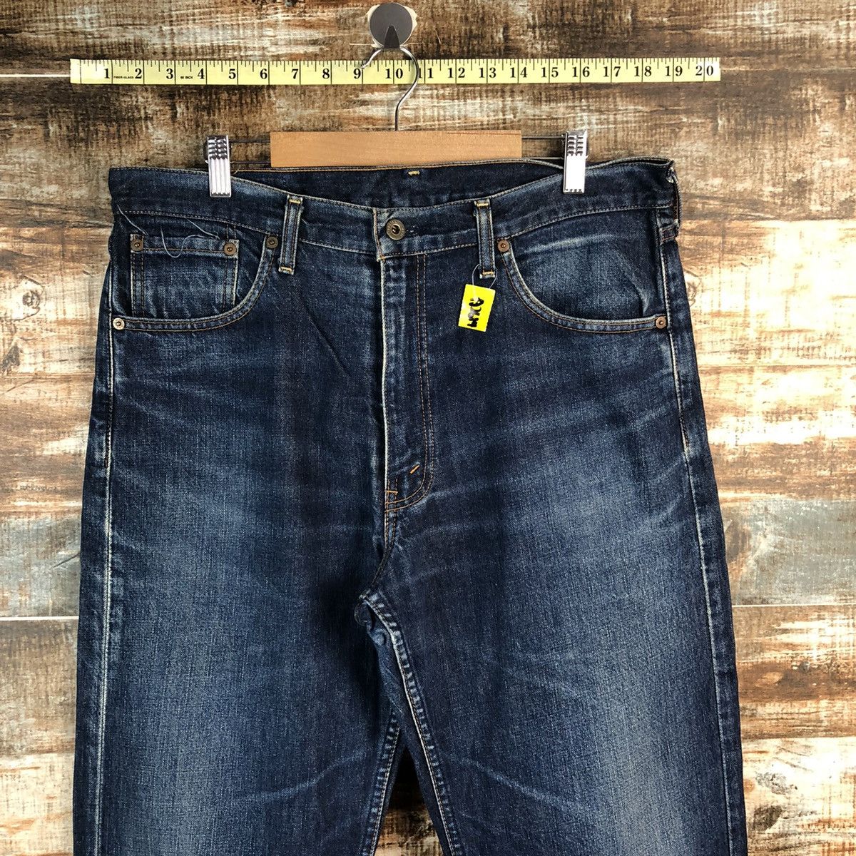 Levi's Levis 503 Blue Denim vintage Pants #A2613 Size US 36 / EU 52 - 4 Thumbnail