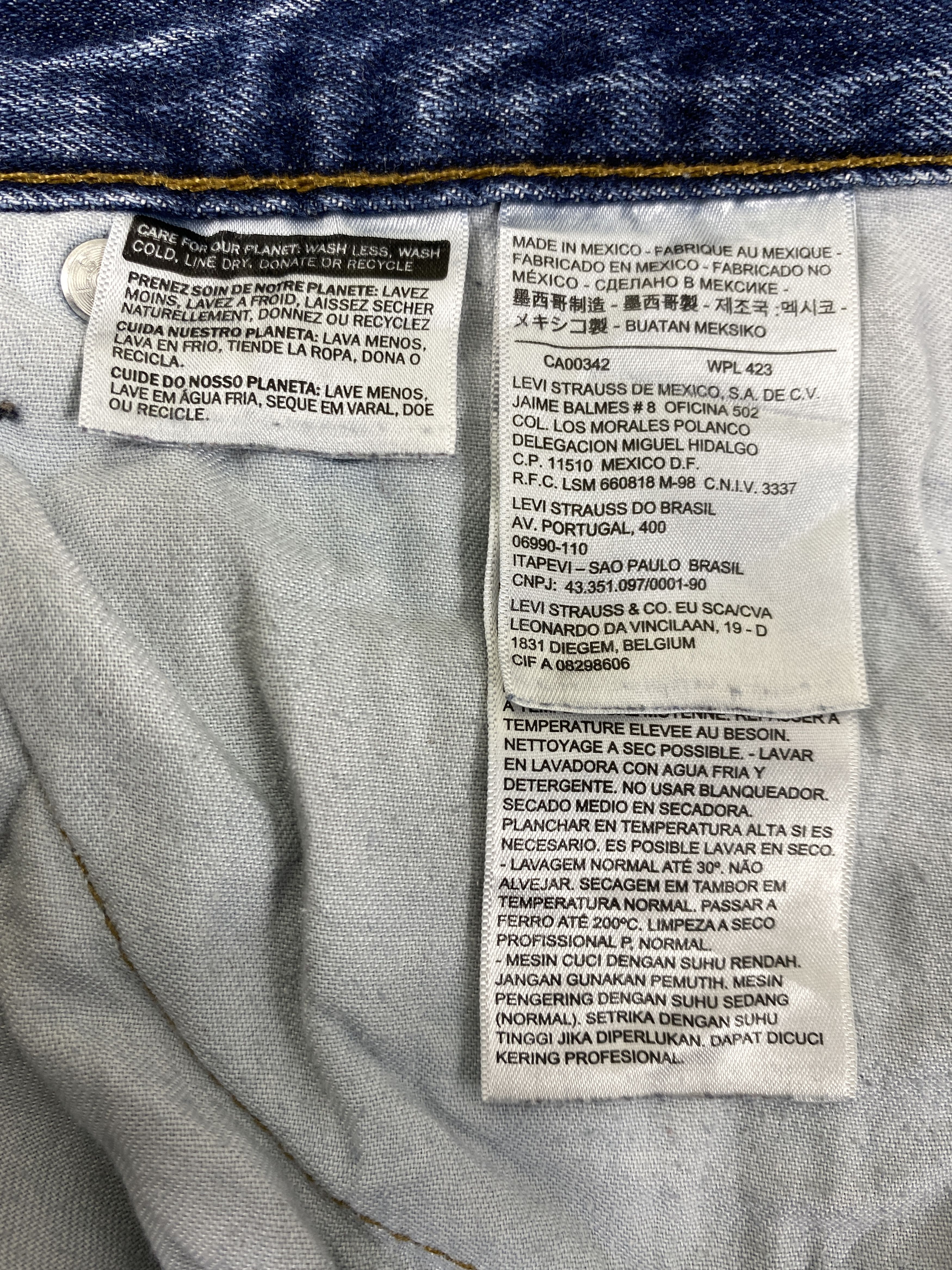 Levi's Distressed Blue Vintage Levi's Jeans 33x29.5 Denim -JN1477 Size US 33 - 9 Thumbnail