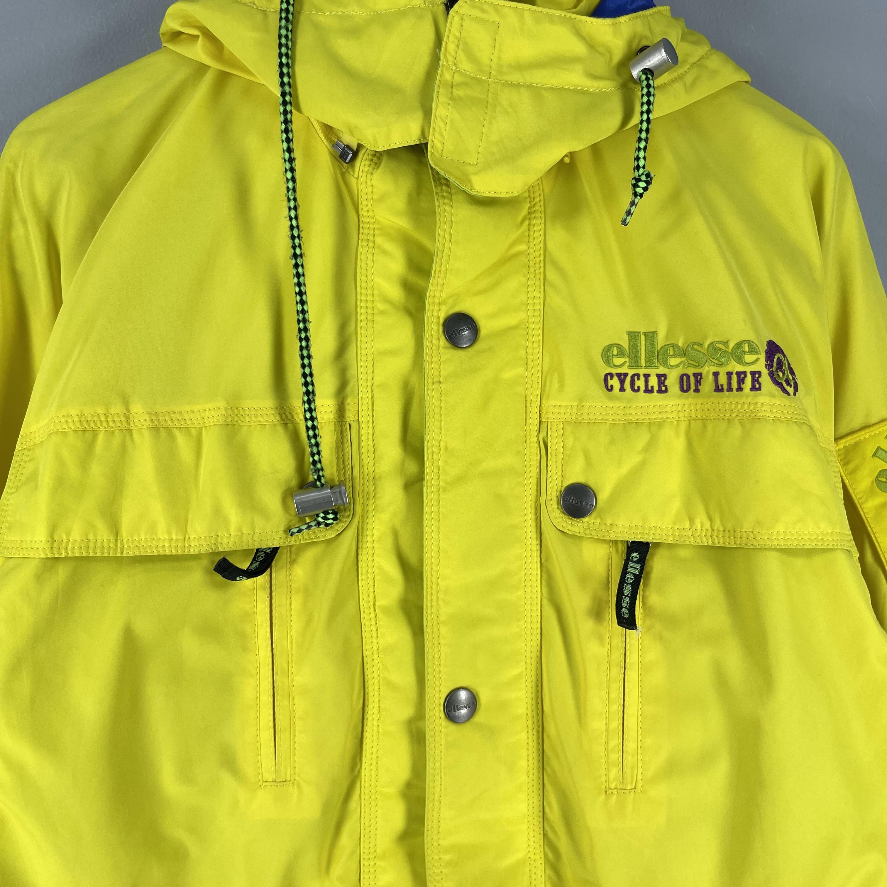 Ellesse × Goldwin Vintage 90's ELLESSE Gore-Mac Parka Ski Hoodie Jacket Size US M / EU 48-50 / 2 - 2 Thumbnail