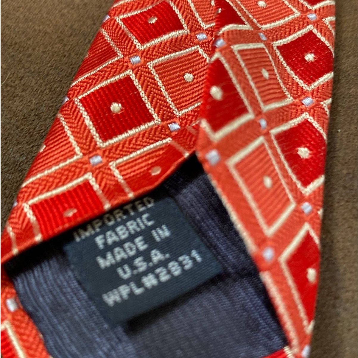 Hart Schaffner Marx Hart Schaffner Marx 100% Silk Tie Size ONE SIZE - 4 Thumbnail