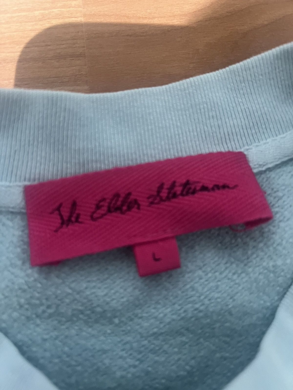 The Elder Statesman The Elder Statesman Azure Tie Dye Crewneck NWT Size L Size US L / EU 52-54 / 3 - 2 Thumbnail