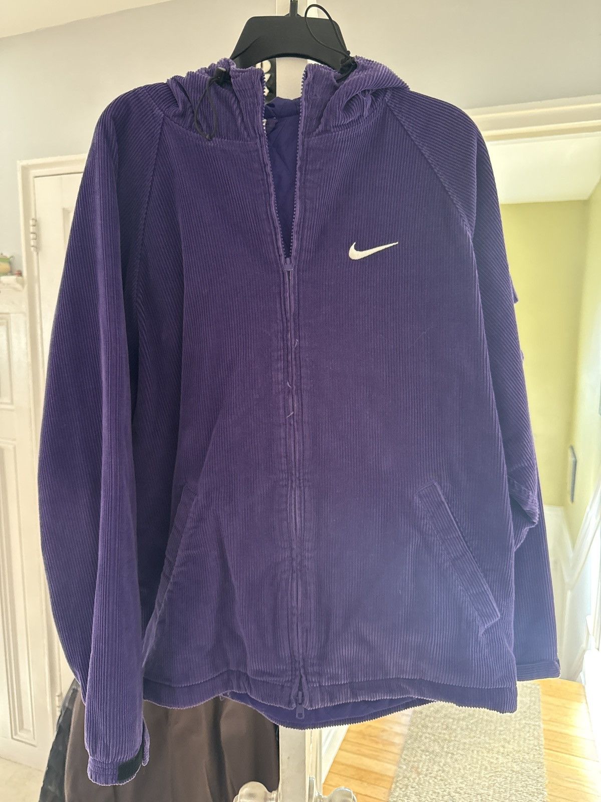Nike × Supreme Supreme Nike corduroy purple zip up Size US M / EU 48-50 / 2 - 1 Thumbnail