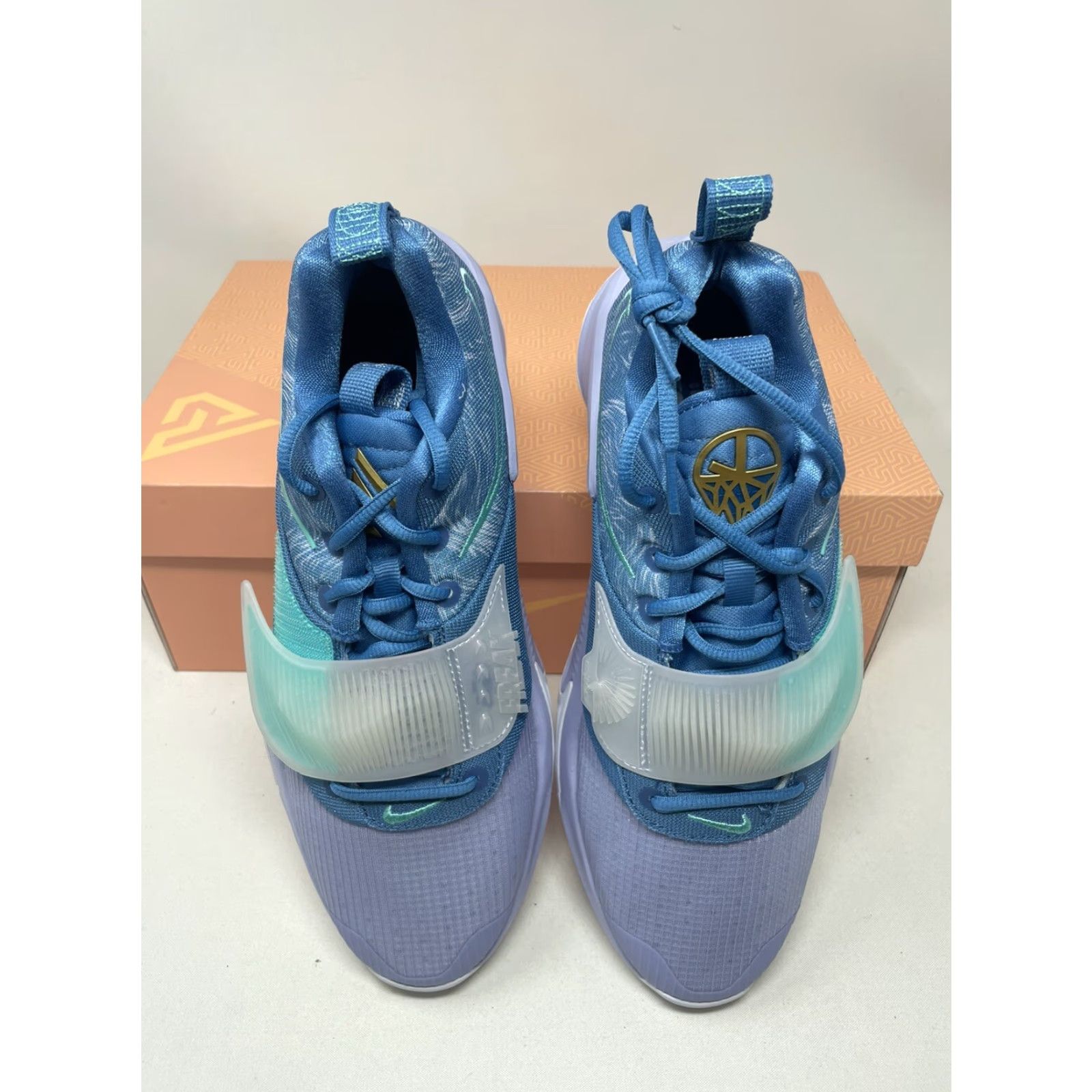 Nike Nike Zoom Freak 3 Freezing Time 2022 Sneaker Men 9 Blue Nike Zoom Zoom Freak 3 Da0694-401 Size US 9 / EU 42 - 4 Thumbnail