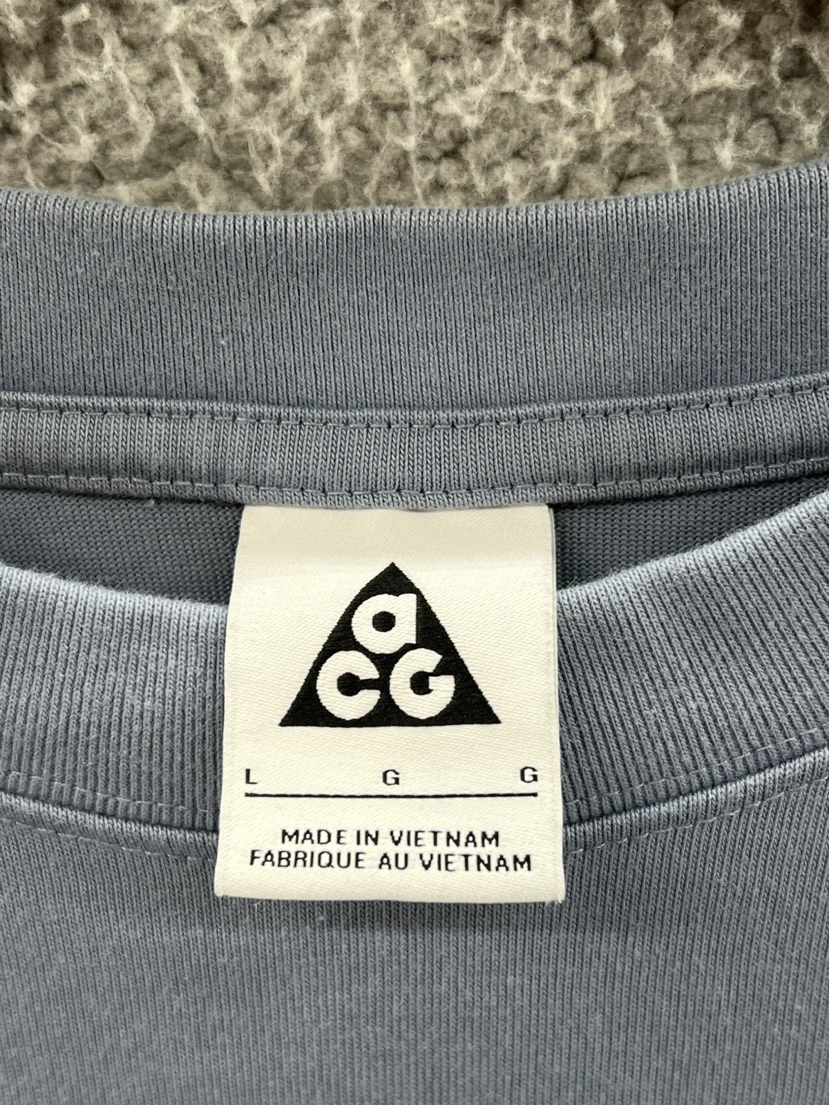 Nike ACG Nike ACG Floral Long Sleeve T-shirt Ashen Slate DQ4958-493 Size US L / EU 52-54 / 3 - 3 Thumbnail