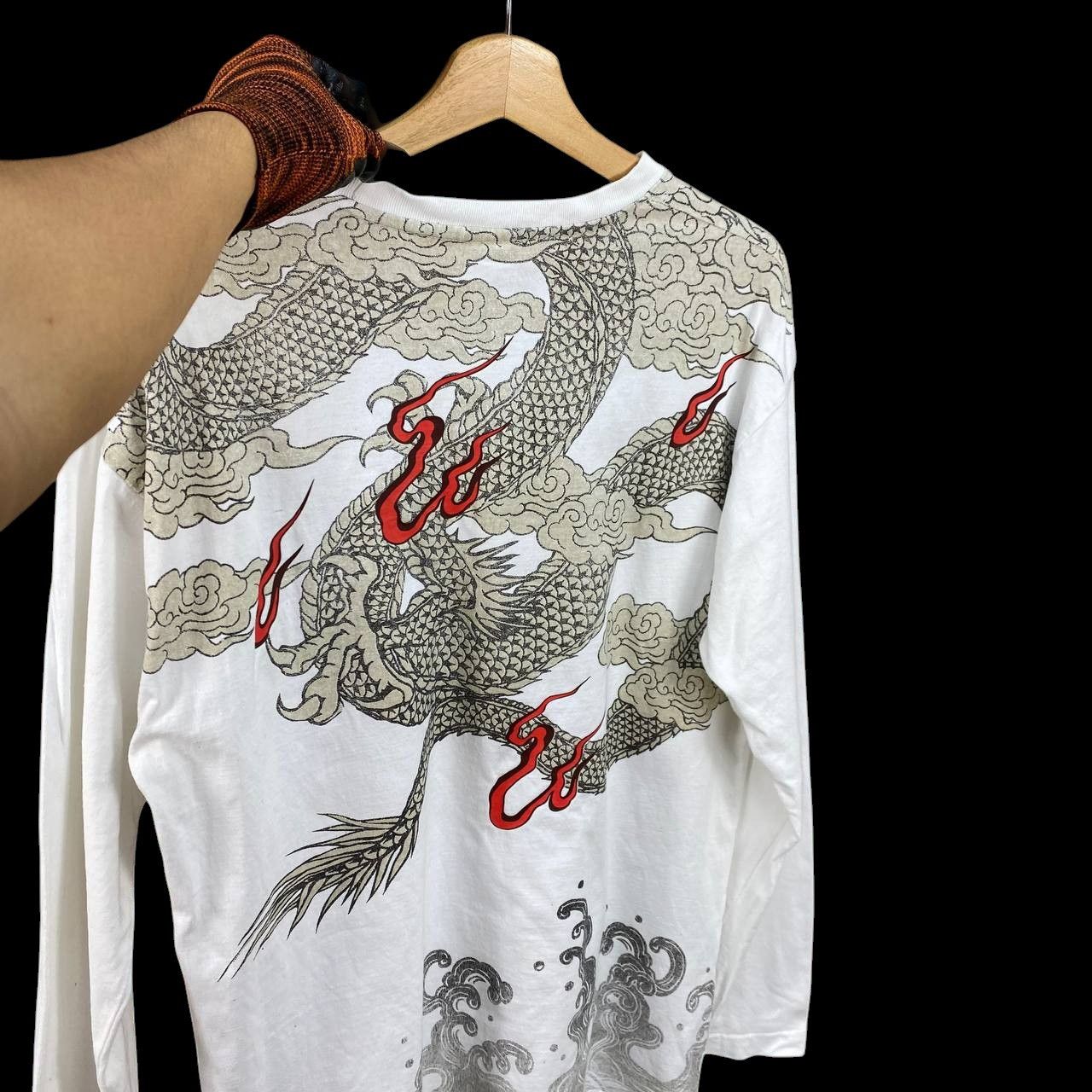 Japanese Brand JAPANESE DRAGON YAKUZA SHIRT Size US L / EU 52-54 / 3 - 9 Thumbnail