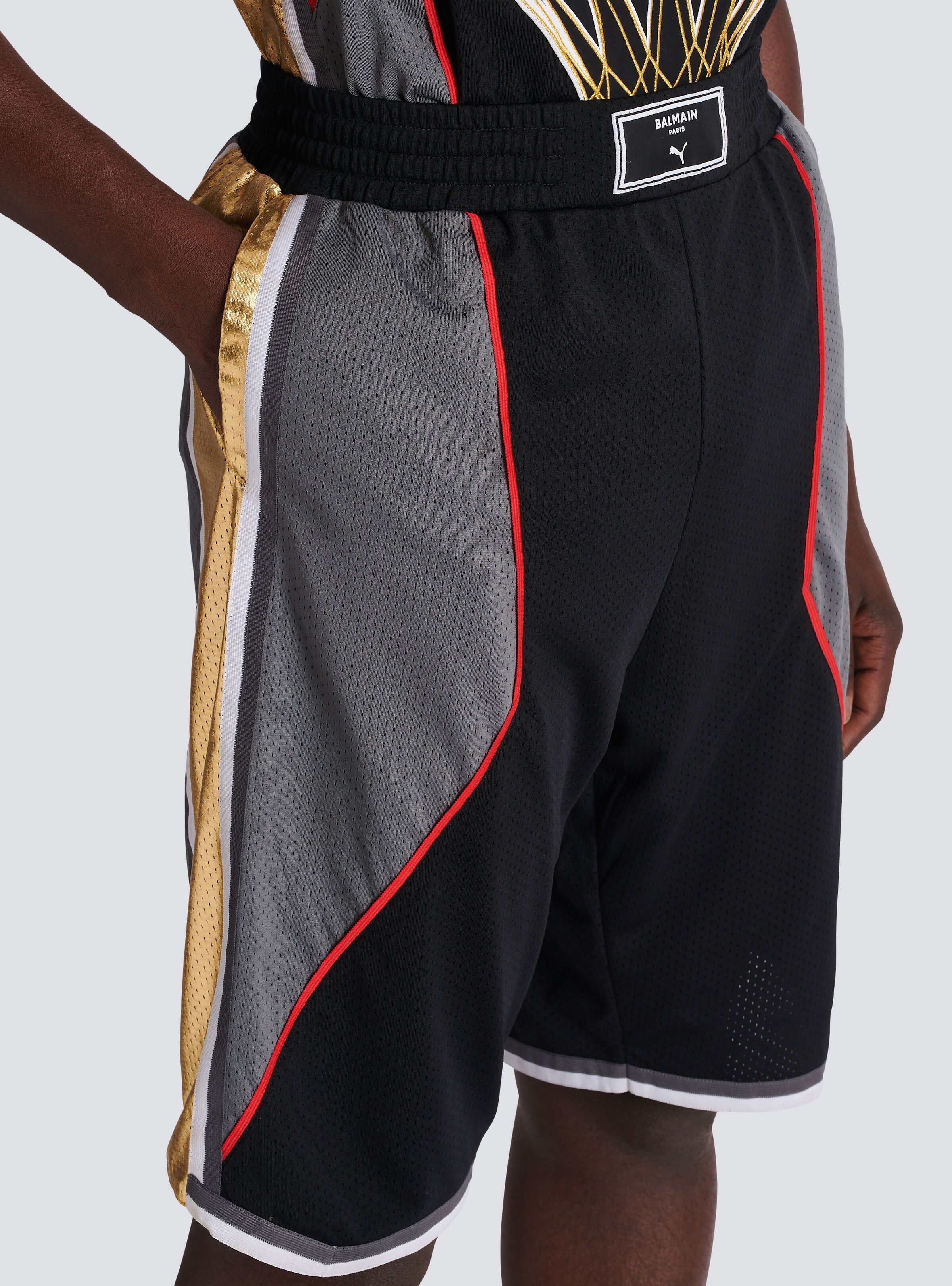 Limited Edition Balmain x Puma Men's Basketball Shorts
