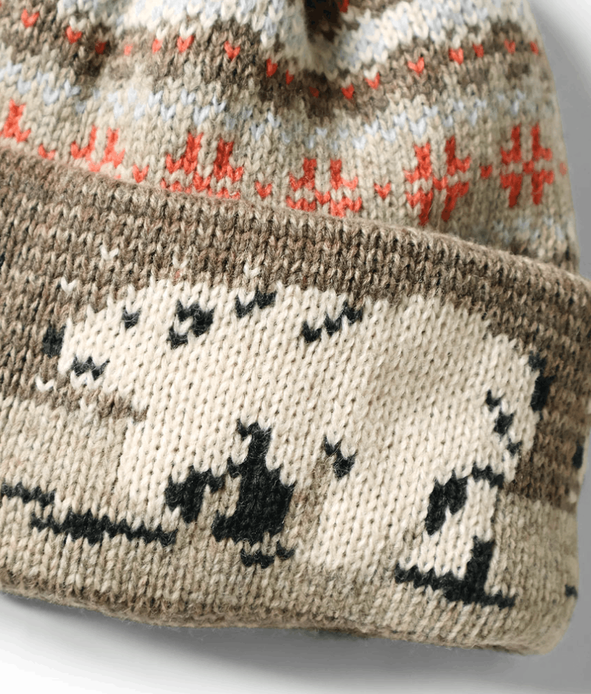Kapital Kountry 5G Wool Polar Bear Knit Cap Size ONE SIZE - 5 Thumbnail