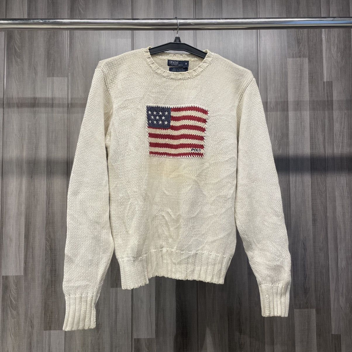 Polo Ralph Lauren Polo Ralph Lauren American Flag Sweater Size US M / EU 48-50 / 2 - 1 Thumbnail