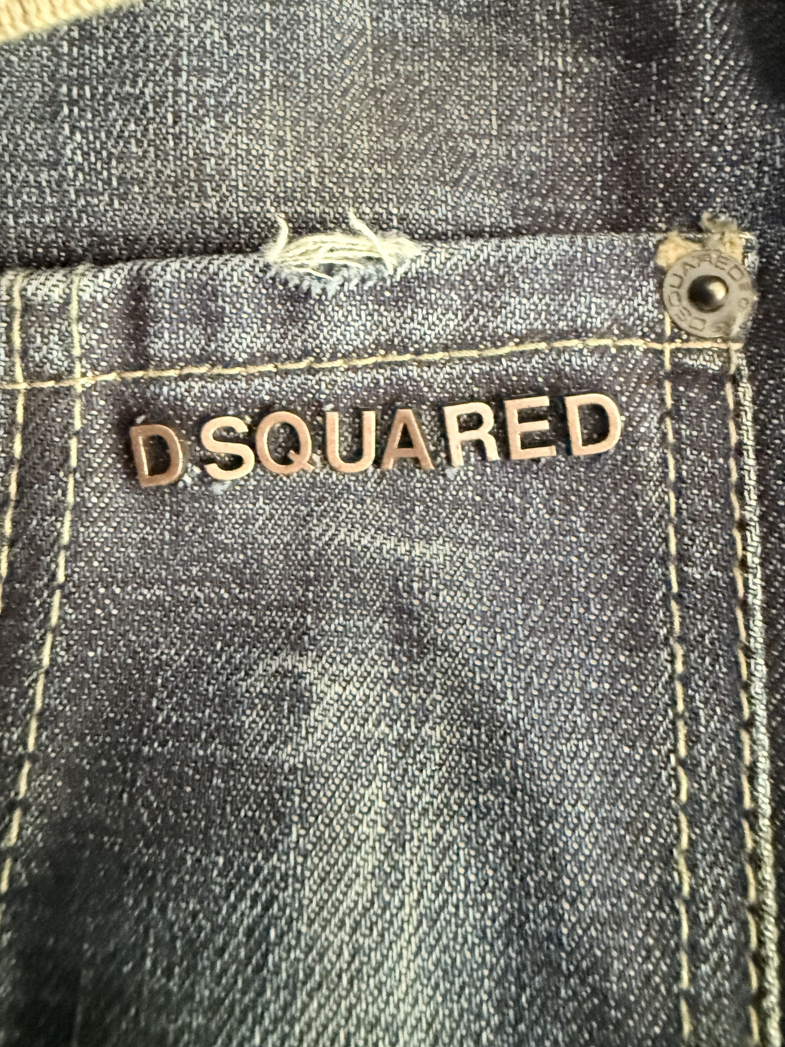 Dsquared2 Distressed Jeans With Suspenders Size US 32 / EU 48 - 18 Thumbnail