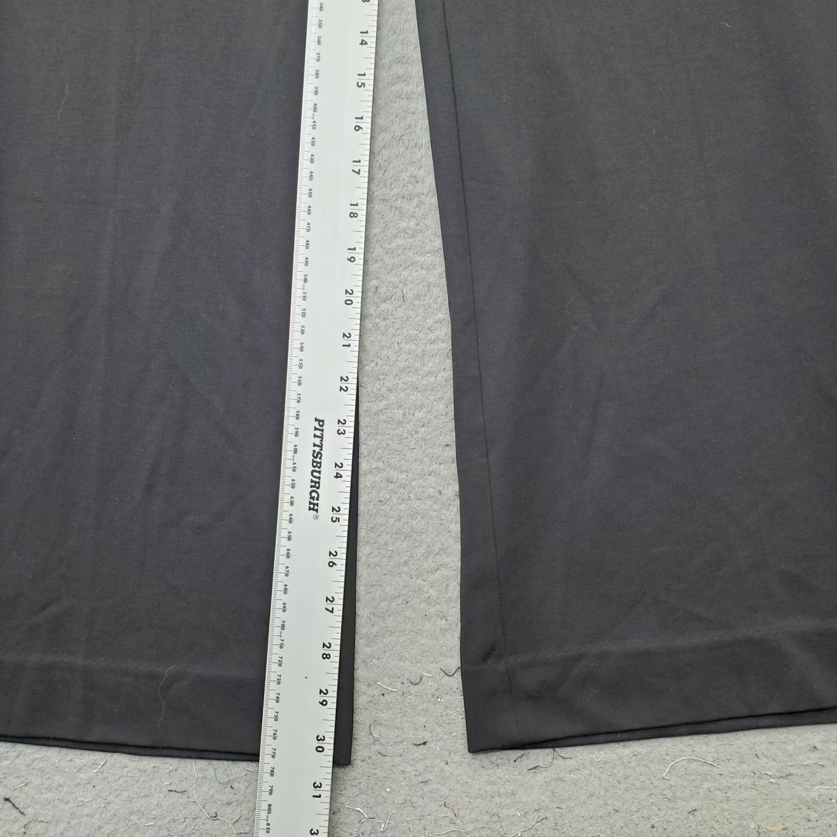 Vintage Chico's Trouser Pants Women 8 Black Ponte Stretch Relaxed Wide-Leg Pockets Pants Size 30" / US 8 / IT 44 - 4 Thumbnail