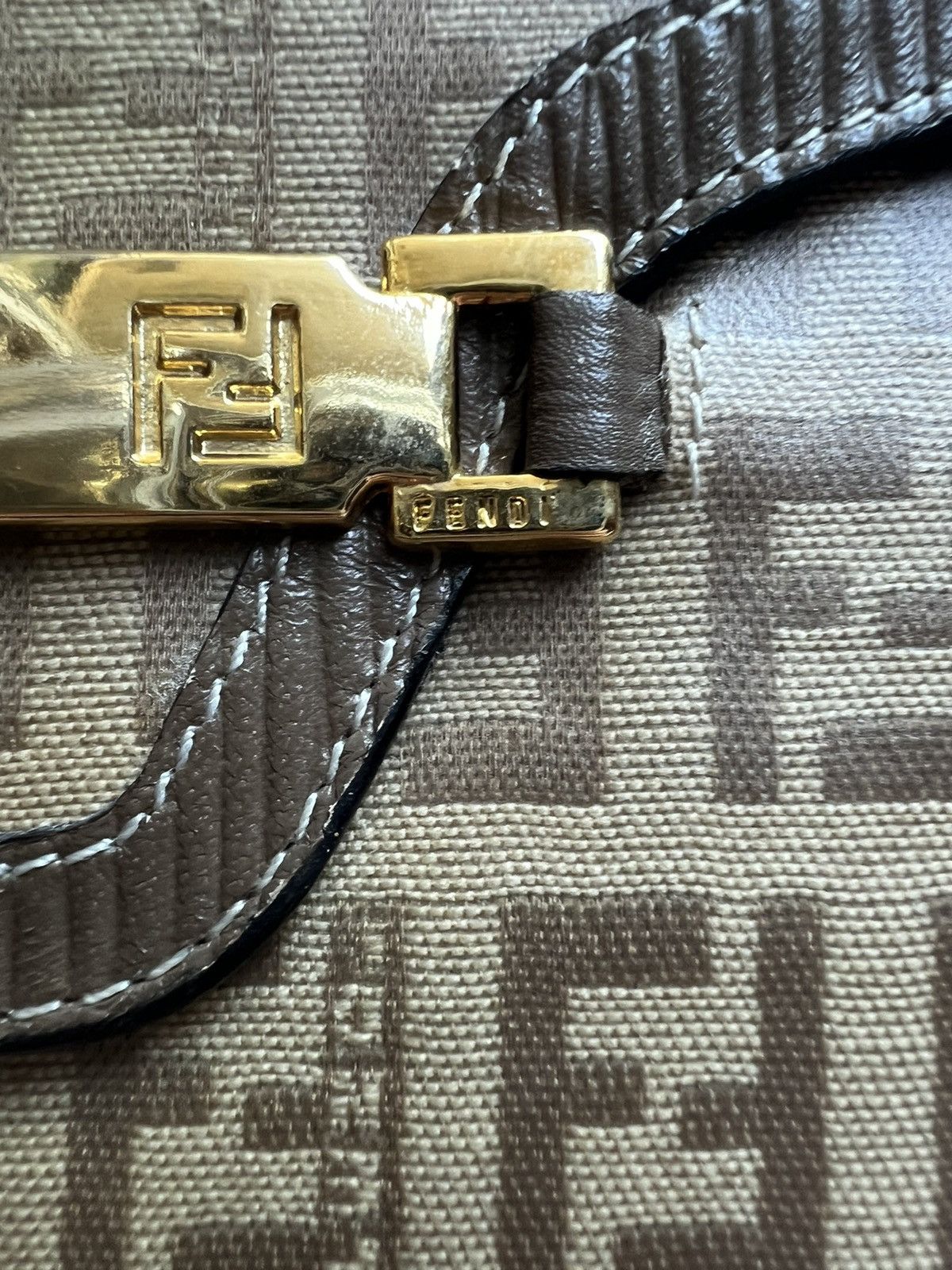 Fendi Fendi vintage canvas and leather wallet Size ONE SIZE - 2 Thumbnail