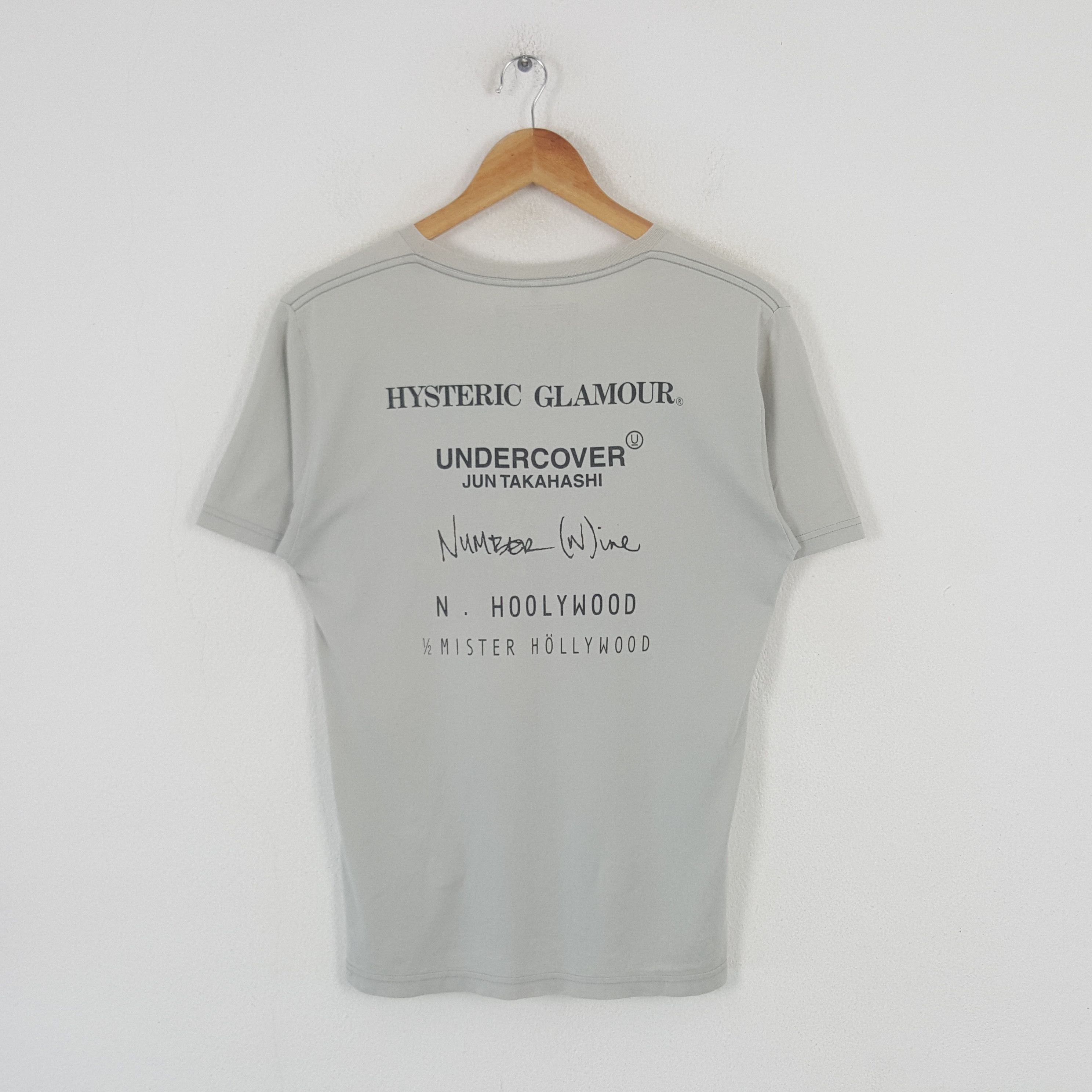 Vintage Hysteric Glamour Undercover Art Style Tshirt C285N48