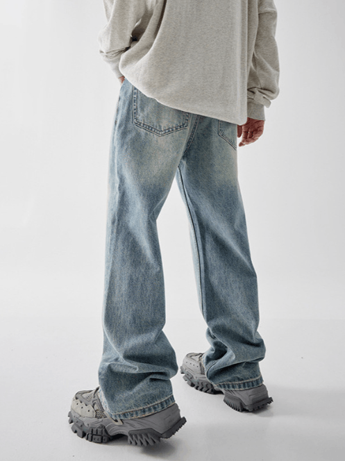 Japanese Brand × Jean Retro trendy washed hip-hop jeans y2k Size US 32 / EU 48 - 3 Thumbnail