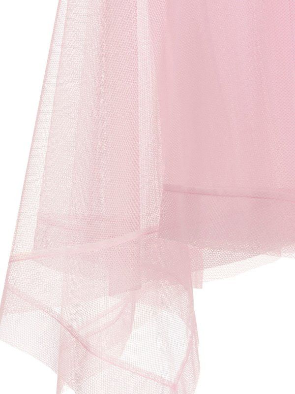 Alexander McQueen o1y0325 Midi Skirt in Pink Size 27" / US 4 / IT 40 - 4 Thumbnail