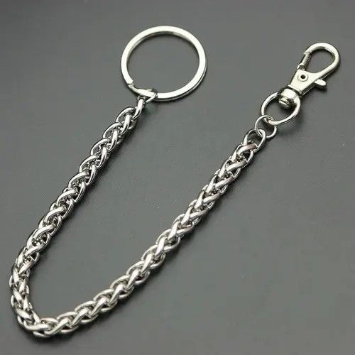 Jewelry Stainless Steel Long Metal Wallet Chain Pants Size ONE SIZE - 3 Thumbnail