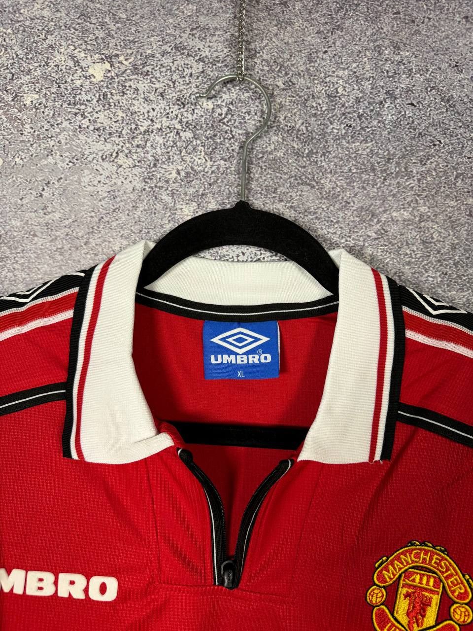 Other 90's Manchester United 1998 Fan Soccer Jersey Size US L / EU 52-54 / 3 - 8 Thumbnail