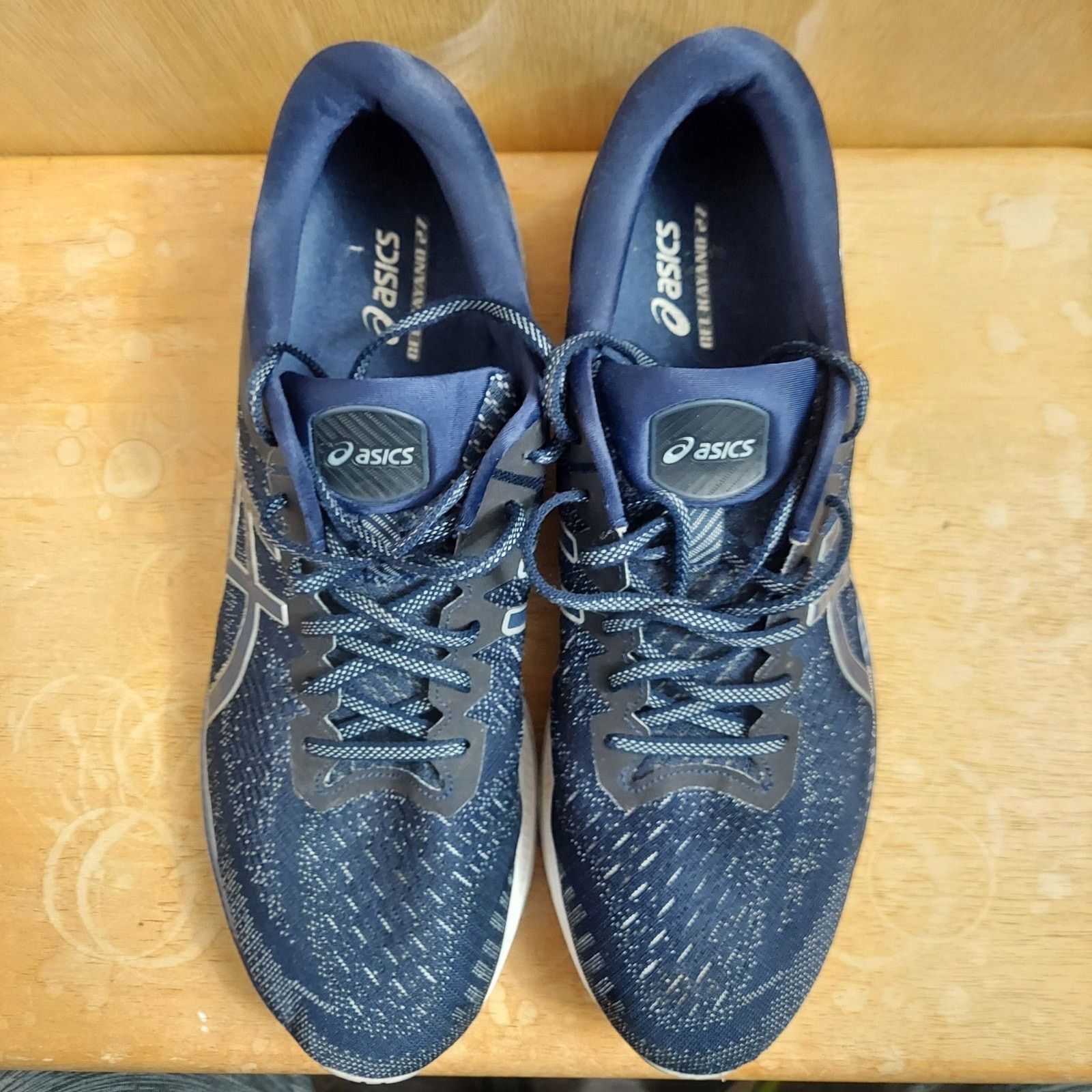 Asics Asics Gel Kayano 27 Men's US 15 Blue Grey Running Shoes EUC Size US 15 / EU 48 - 7 Thumbnail