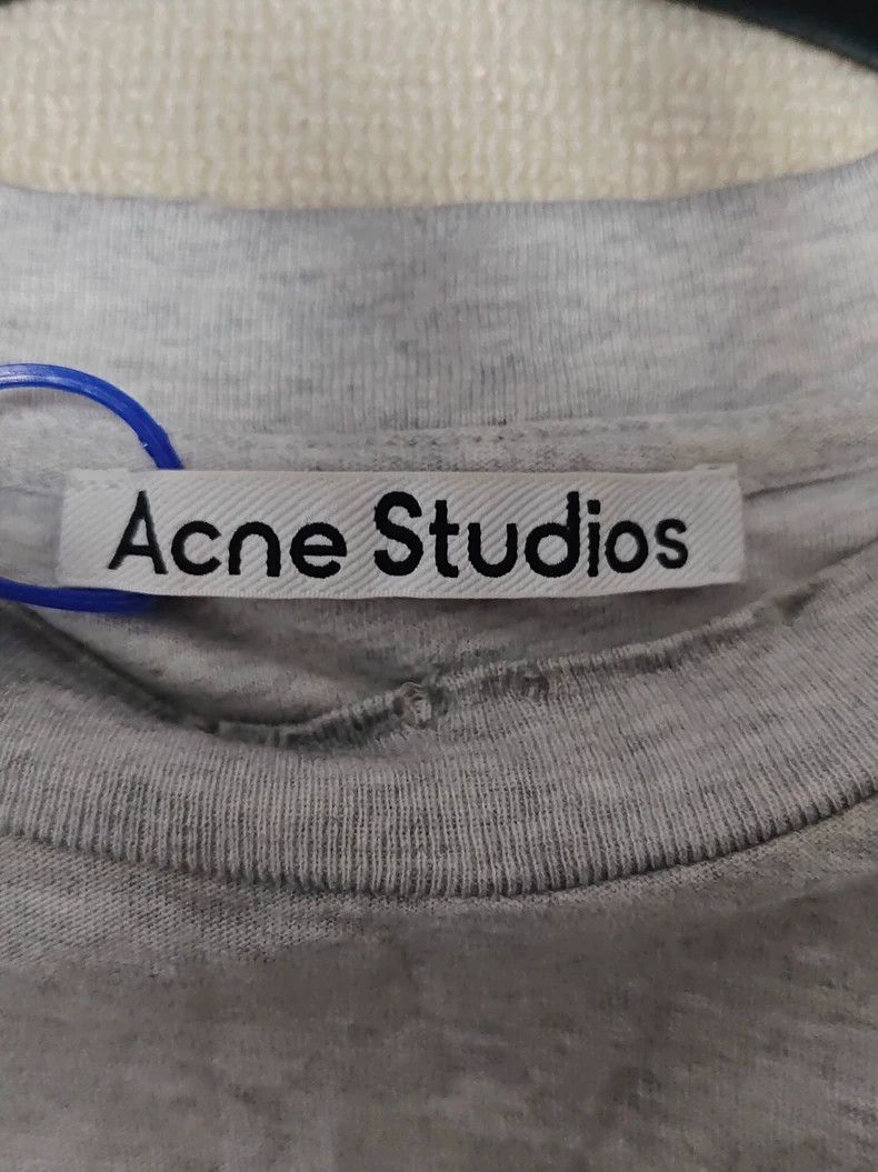 Acne Studios Acne Studios SS24 Letter 1996 Loose Solid Short Sleeve 2503 Size US S / EU 44-46 / 1 - 4 Thumbnail