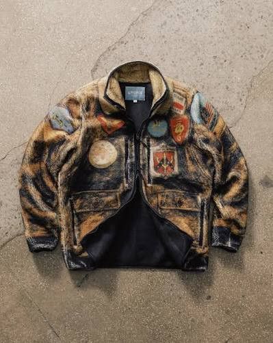 Brigade Brigade Fleece leather bomber XL Size US XL / EU 56 / 4 - 1 Thumbnail