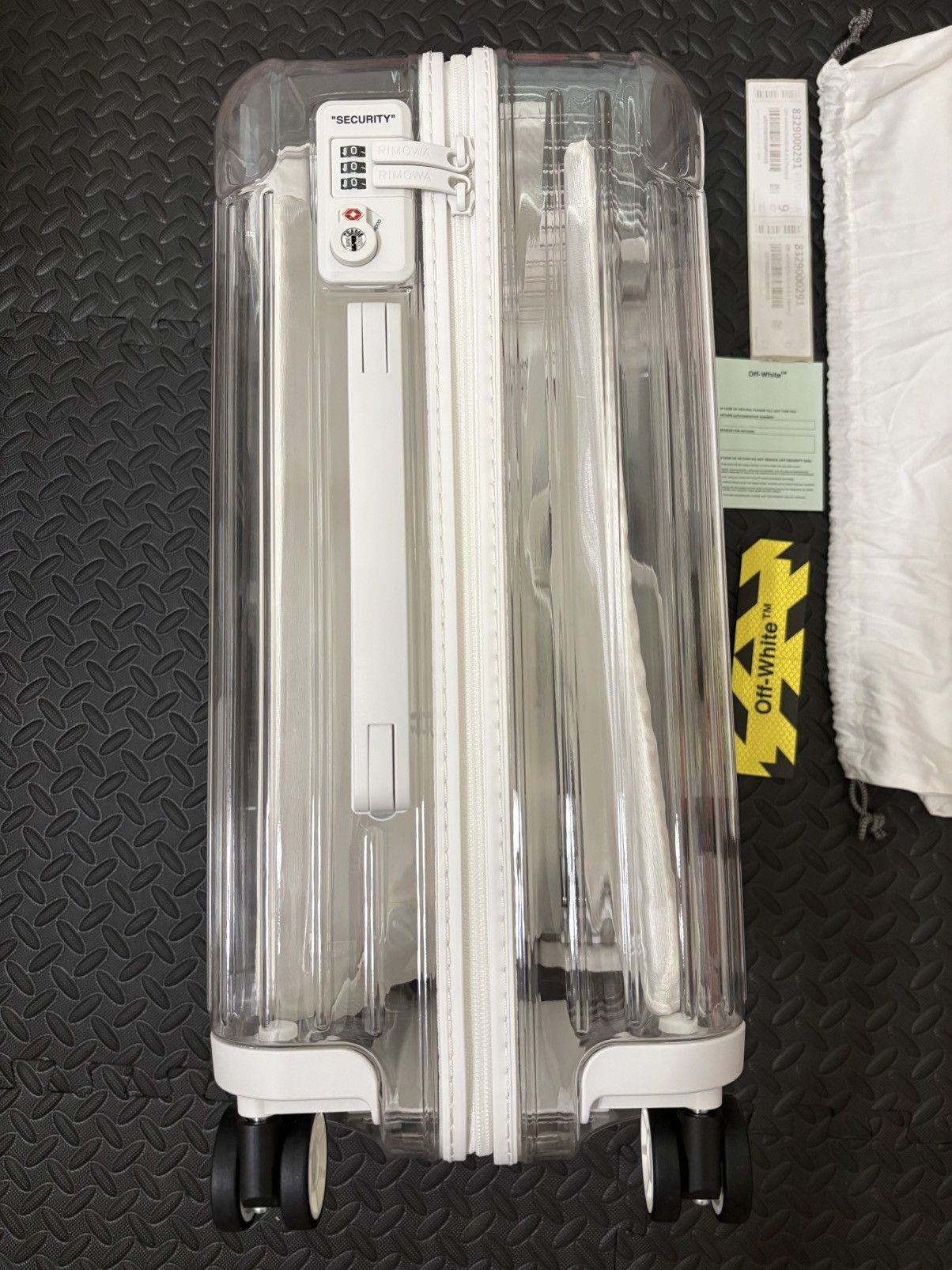 Off-White Off-White x Rimowa See Through 47L Luggage Case Size ONE SIZE - 6 Thumbnail