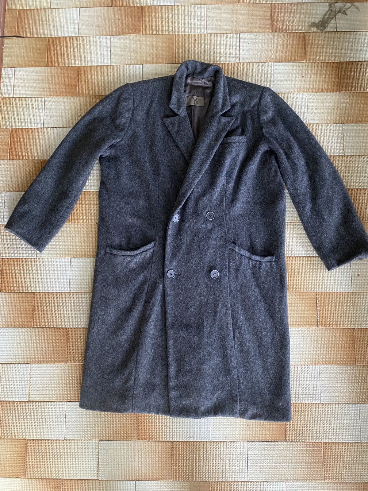 Designer × Y's × Yohji Yamamoto Vintage y’s yohji yamamoto woll trench coat jacket Size US M / EU 48-50 / 2 - 1 Thumbnail