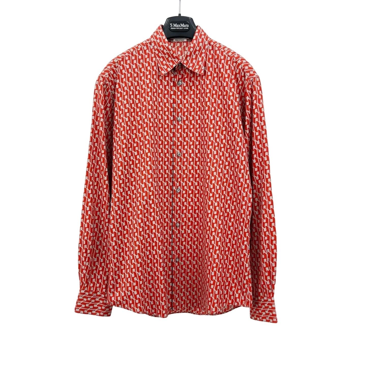 Hermes Hermès Patterned Button Up Shirt Size M Size US M / EU 48-50 / 2 - 1 Thumbnail