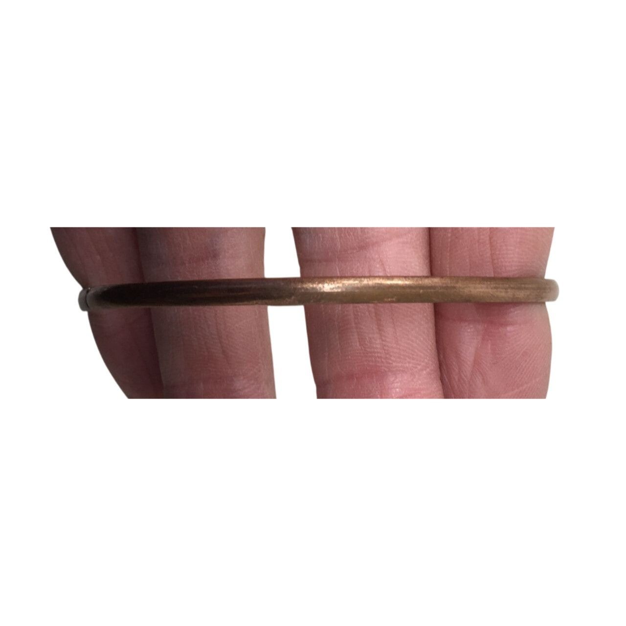 Other Women's Copper Tone Bangle Bracelet Size ONE SIZE - 3 Thumbnail