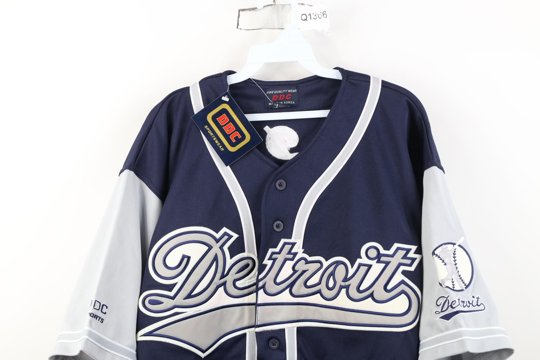 Vintage Deadstock Vintage 90s Y2K Detroit Tigers Baseball Jersey Size US M / EU 48-50 / 2 - 2 Thumbnail