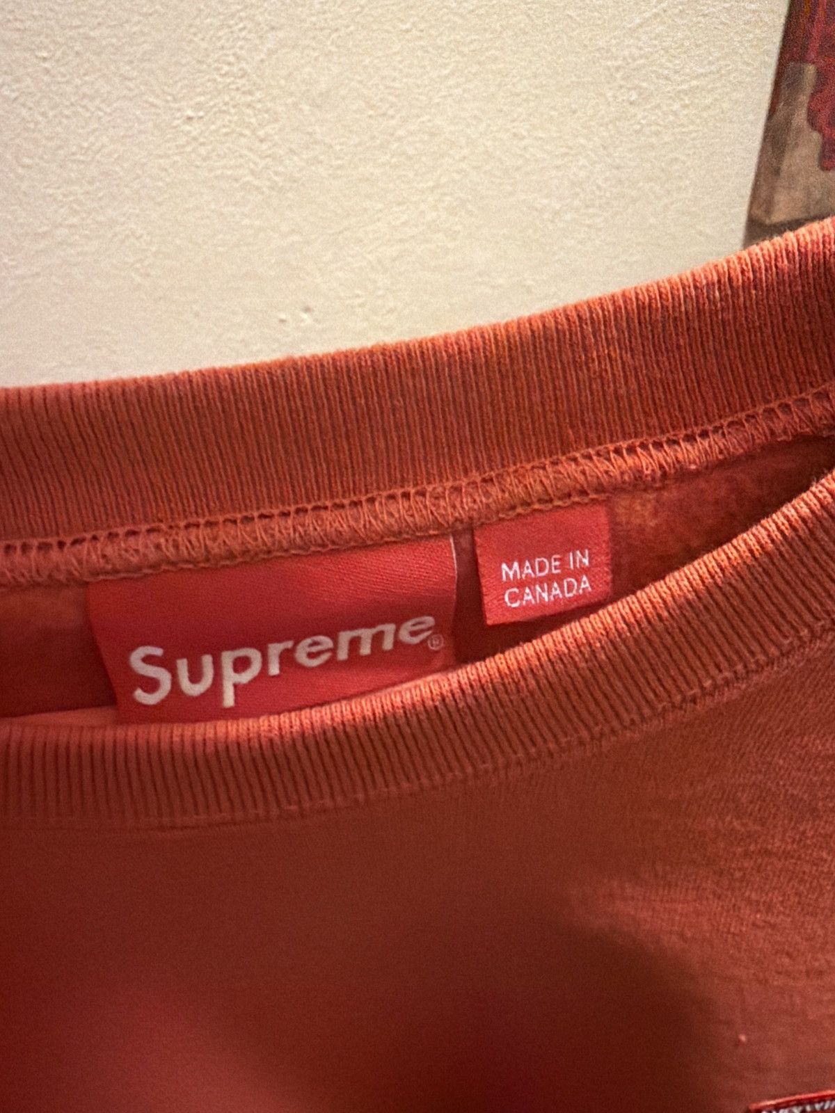 Supreme Supreme Small Box Crewneck (FW20) Burnt Orange Size US XL / EU 56 / 4 - 3 Thumbnail
