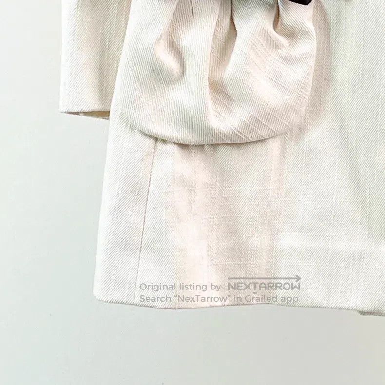 Chanel Chanel 21S beige bow coat Size XS / US 0-2 / IT 36-38 - 4 Thumbnail