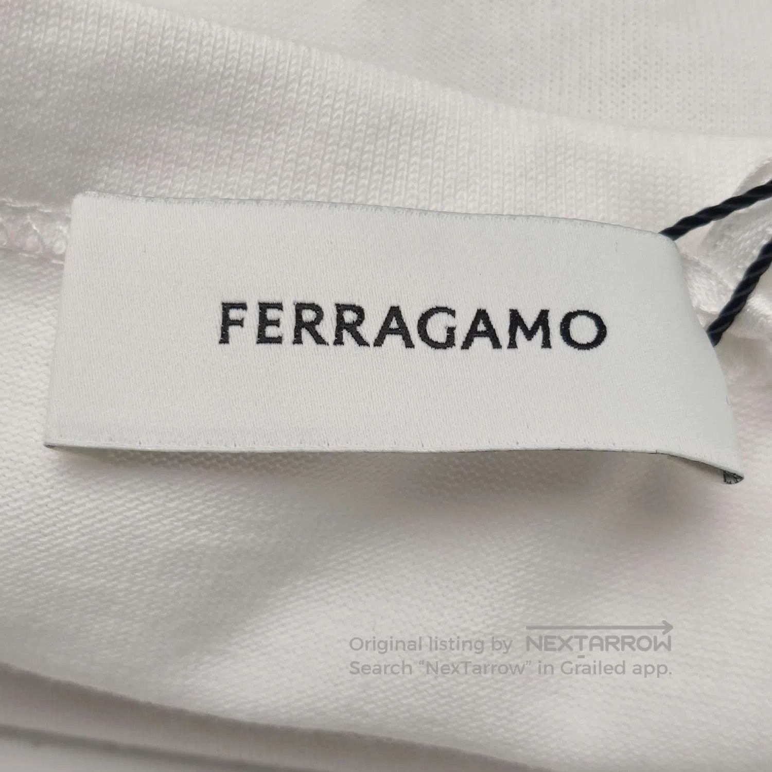 Louis Vuitton Salvatore Ferragamo S Cotton Logo Tank Top. Size US S / EU 44-46 / 1 - 3 Thumbnail
