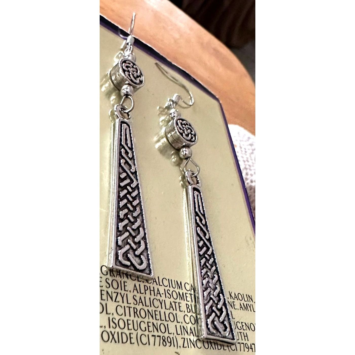 Handmade Celtic Knot Earrings Irish Jewelry St Patricks Day Parade Pa Size ONE SIZE - 11 Thumbnail