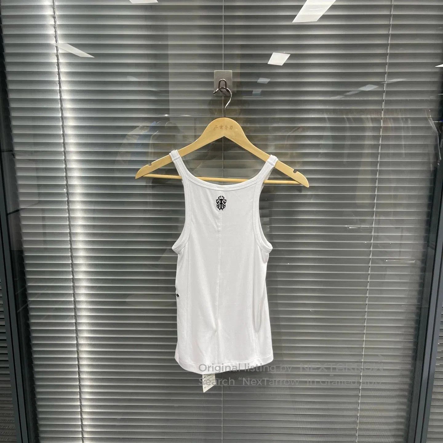 Chrome Hearts White Sleeveless Tank Top. Size US M / EU 48-50 / 2 - 2 Thumbnail