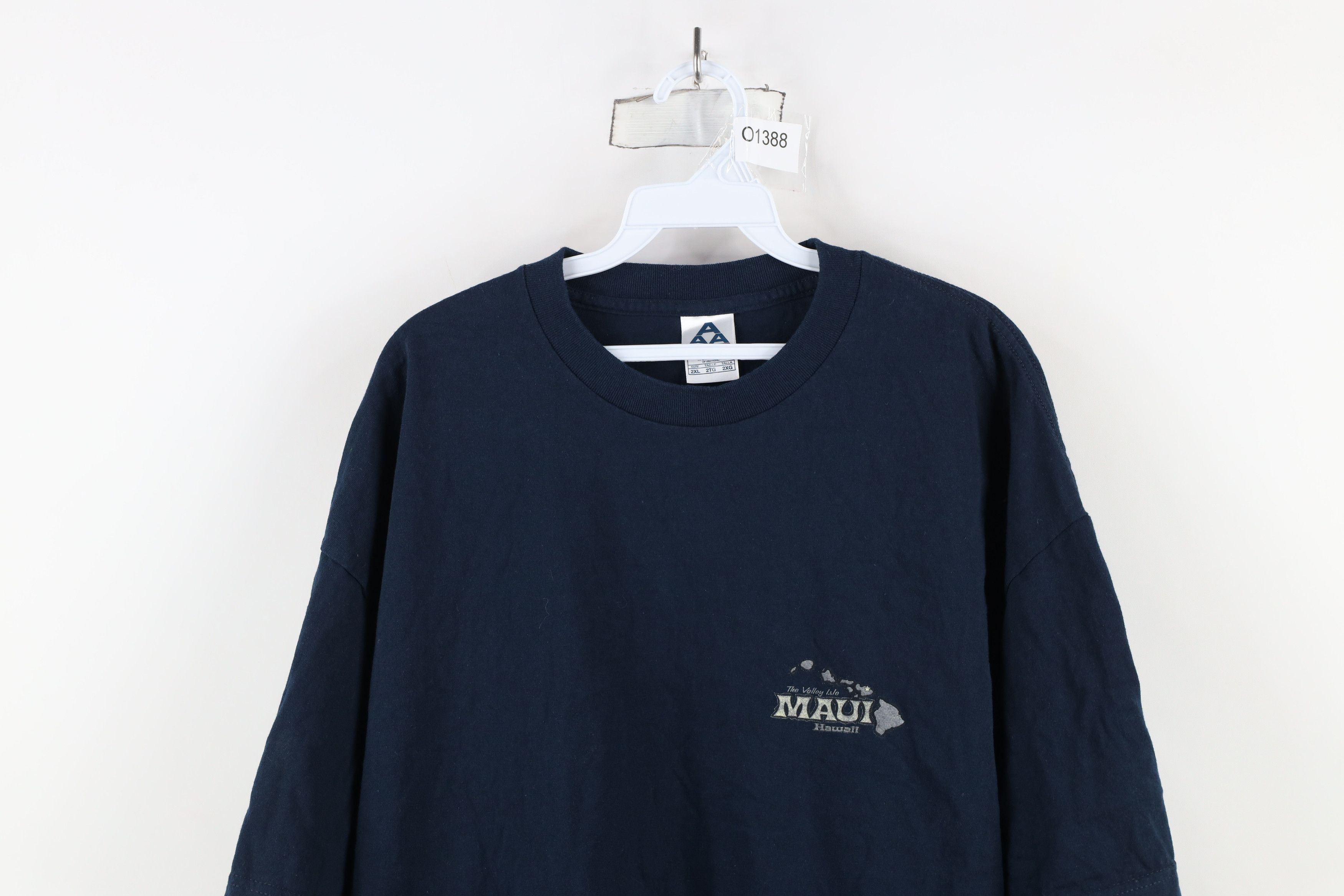 Vintage Vintage Y2K Streetwear The Valley Isle Maui Hawaii T-Shirt Size US XXL / EU 58 / 5 - 2 Thumbnail