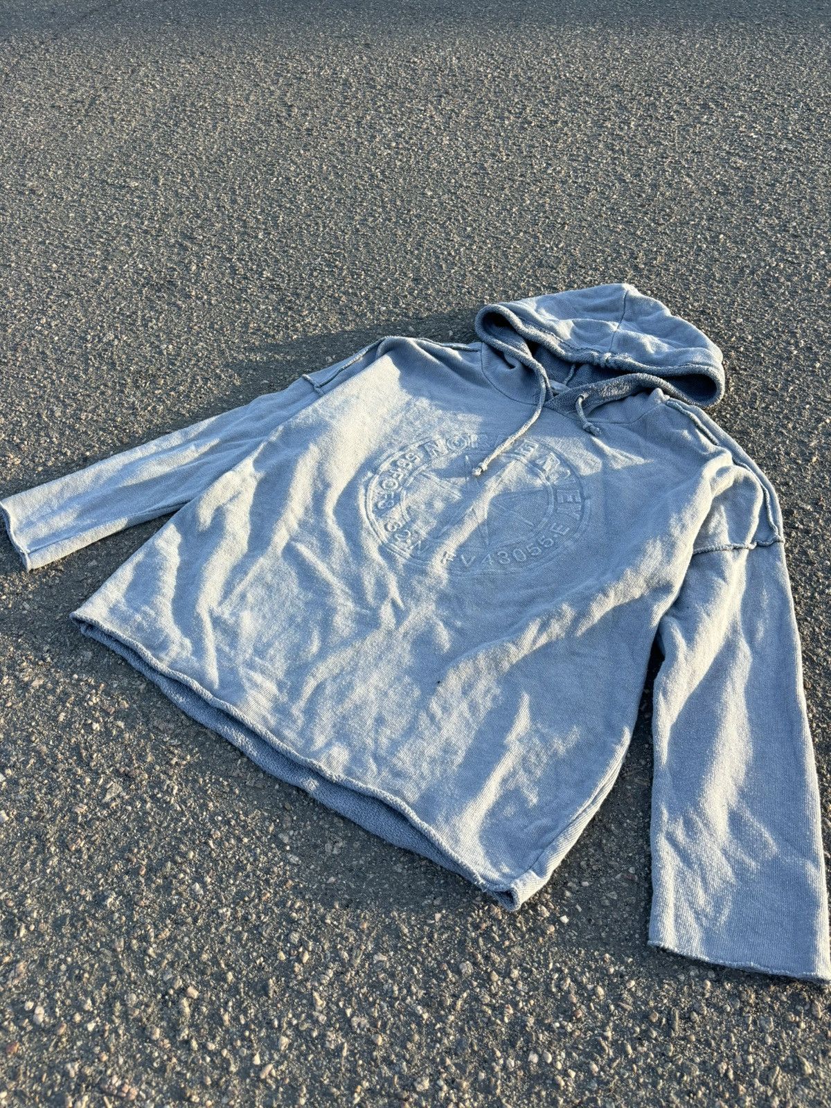 Vintage Vintage patchwork y2k japanese 3D logo avantgarde hoodie Size M / US 6-8 / IT 42-44 - 1 Thumbnail
