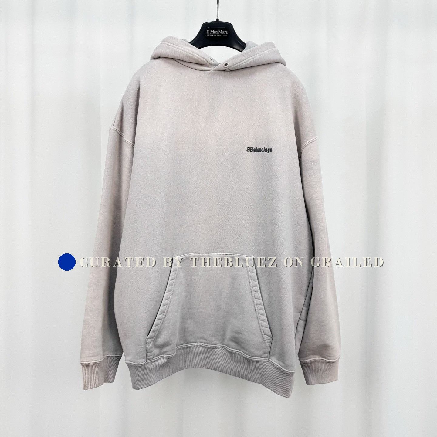 Balenciaga Balenciaga Double B Embroidered Hoodie Size US S / EU 44-46 / 1 - 1 Thumbnail