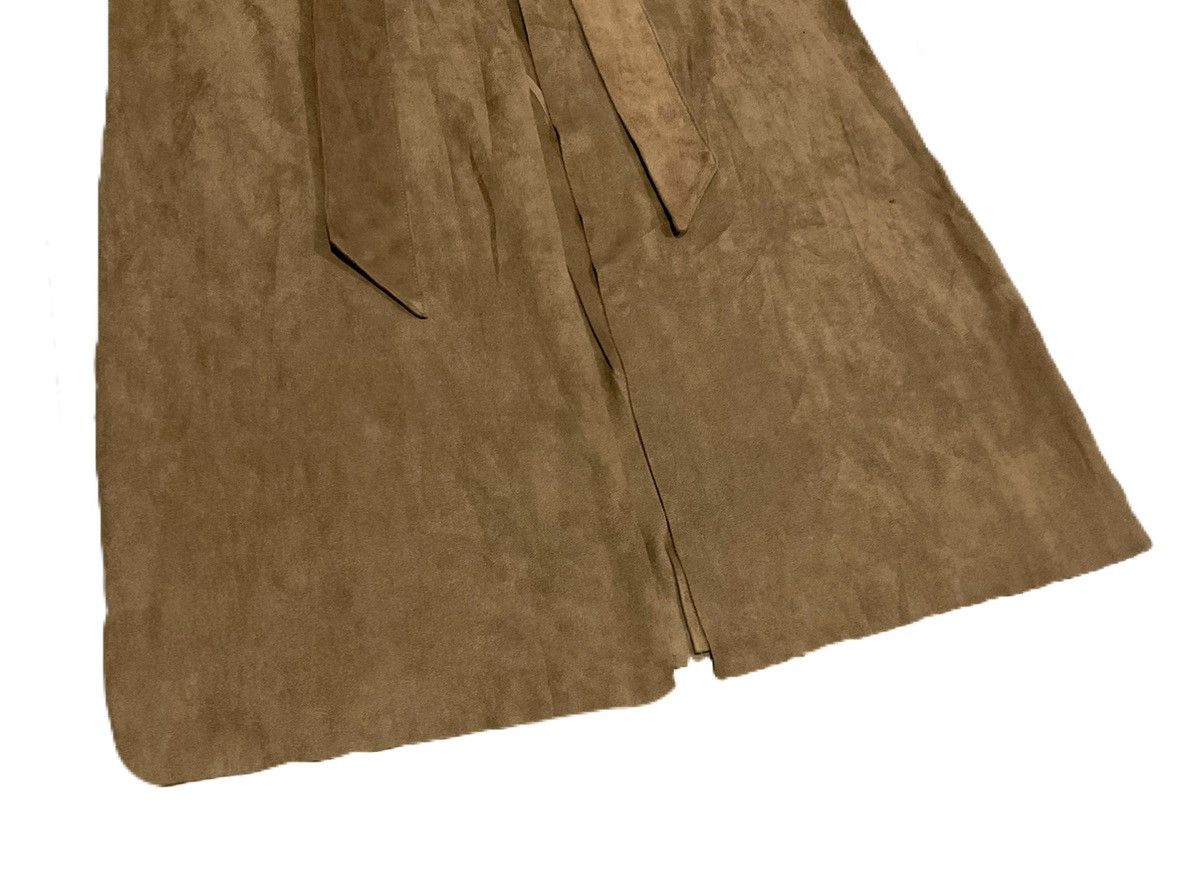 Hysteric Glamour × If Six Was Nine × Japanese Brand 🔥Y2K Archived Natural Vintage GOA Bondage Suede Long Coat Size US M / EU 48-50 / 2 - 3 Thumbnail