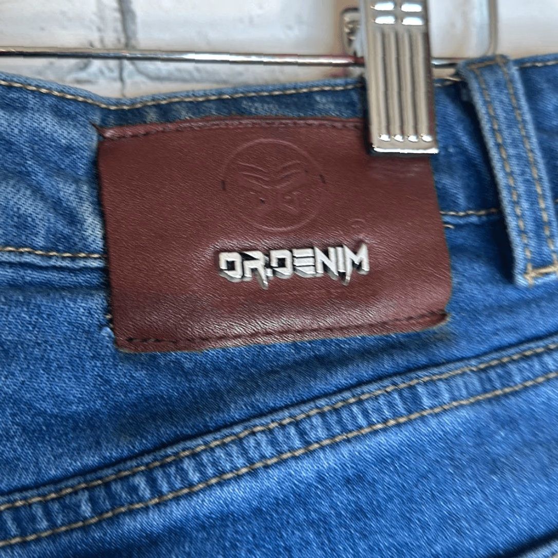 Dr. Denim **Dr. Denim Men's Destroyed Distressed Skinny Fit Jeans Size 34** User: Dr. Denim Men's Destroyed Distressed Skinny Fit Blue Jeans Size 34 Size 24" / US 00 / IT 34 - 7 Thumbnail
