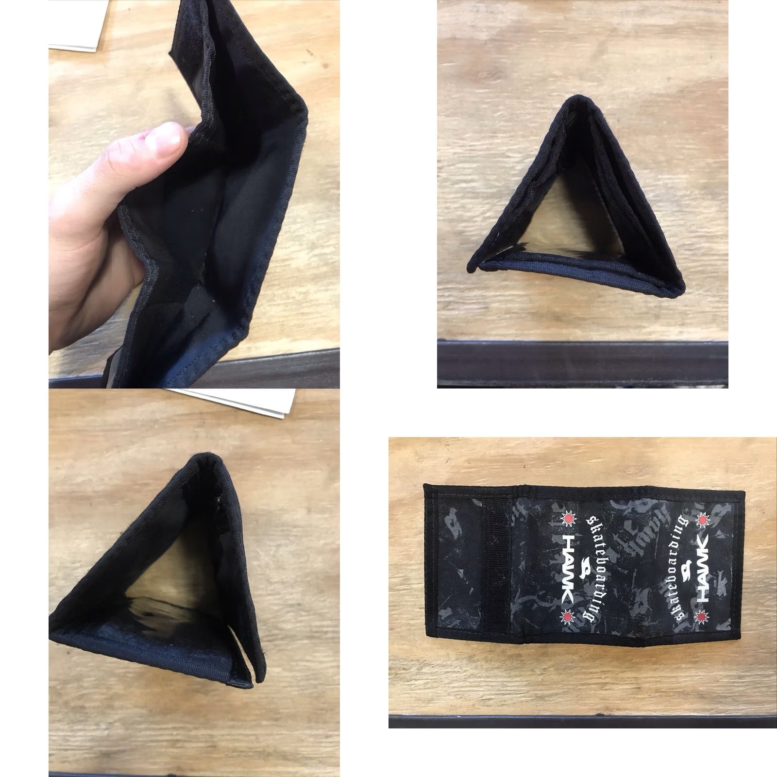 J Brand VINTAGE Tony Hawk Wallet Trifold Camo Black/grey 2000s Skateboarding Mens Size ONE SIZE - 9 Thumbnail