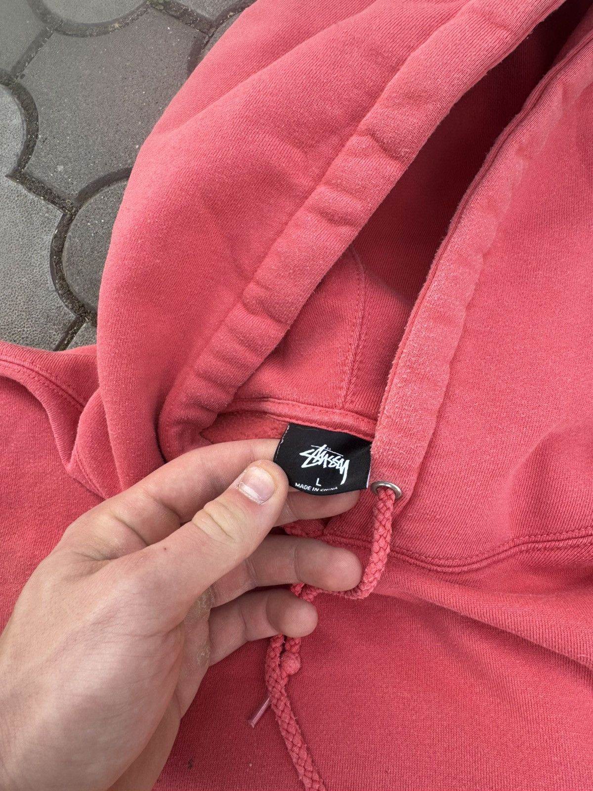 Stussy Vintage Stussy Big Logo Oversized Hoodie Size US L / EU 52-54 / 3 - 4 Thumbnail