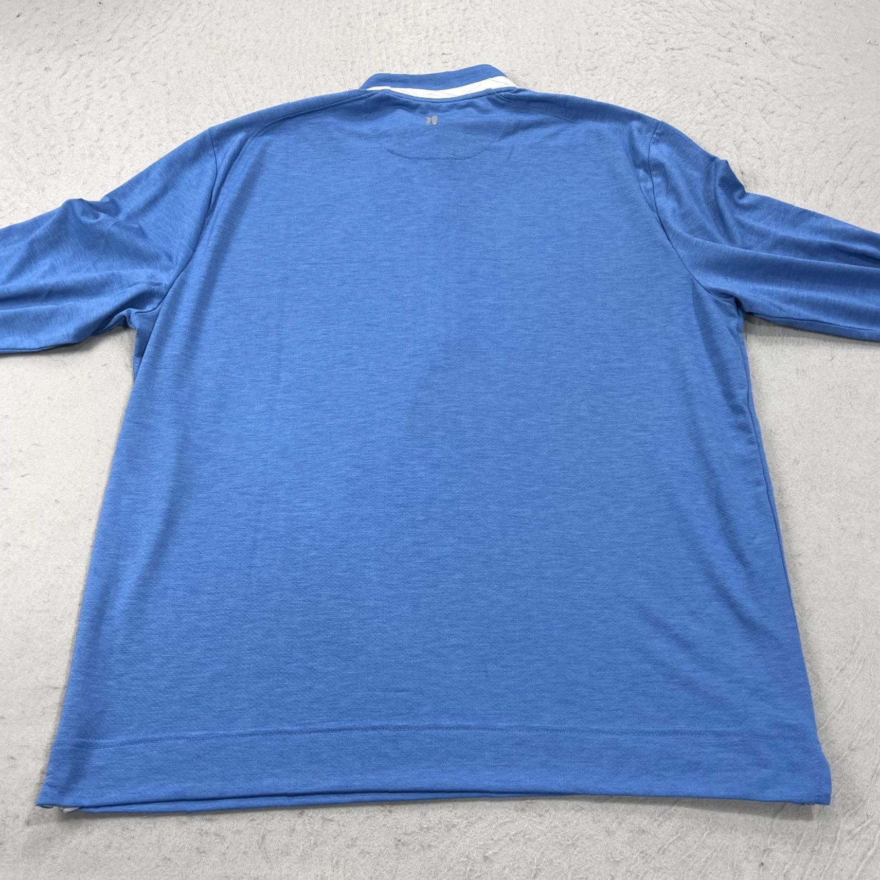 johnnie-O Johnnie-O Jacket Mens Large Golf Pullover 1/4 Zip No Course Logo Blue Performance Logo Sports Size US L / EU 52-54 / 3 - 5 Thumbnail